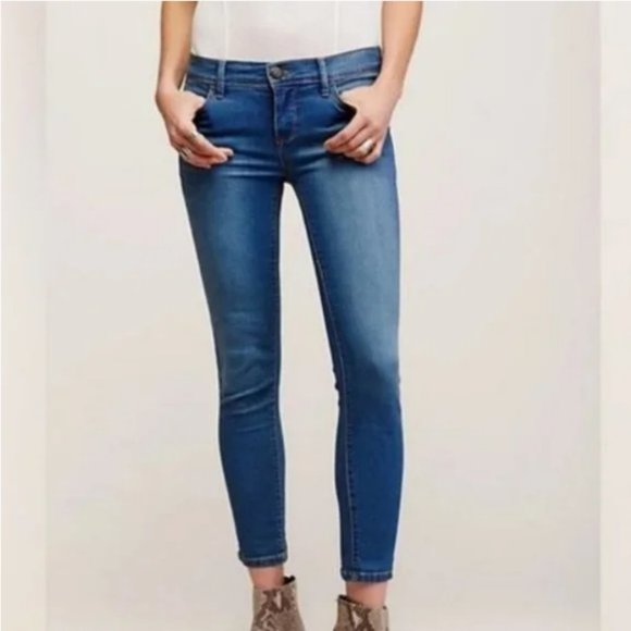 Free People Roller Crop Medium Wash Jeans - Picture 5 of 8